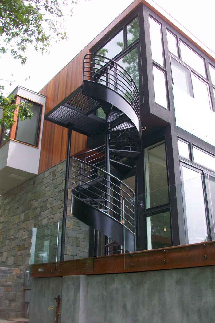 Stair Stack Deck Stairs - Spiral Stairs of America